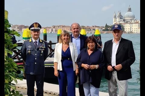 Delivery took place at the Tommaso Mocenigo barracks in Venice